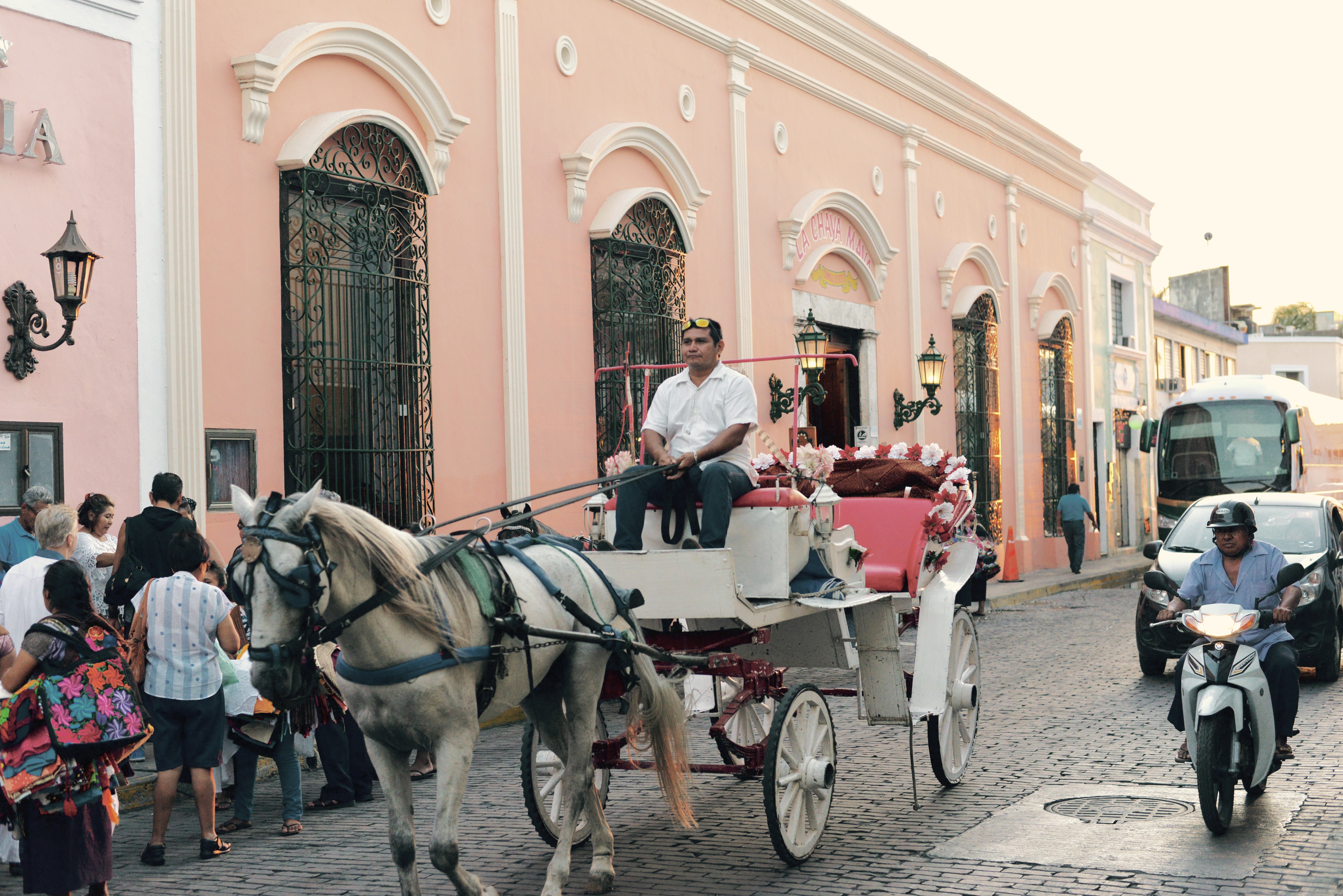Merida street Mexico