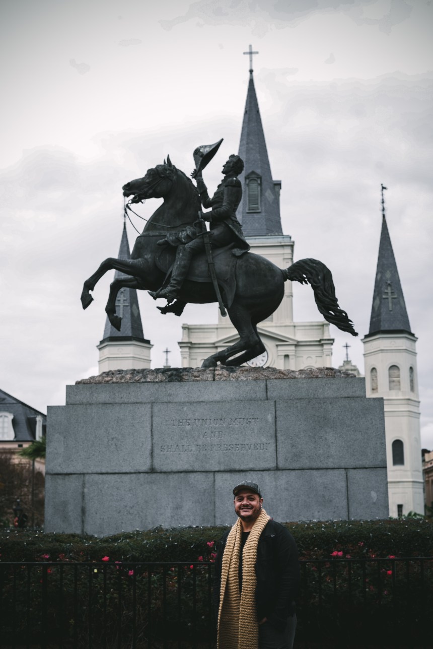New orlean jackson square visit new orleans winter fall NOLA