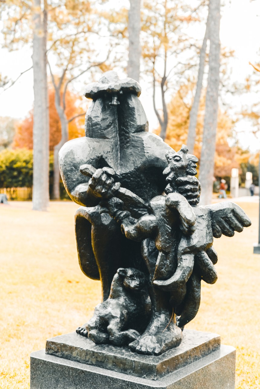 Sculpture garden things to do in New Orleans must visit fall winter look beautiful place sacrifice