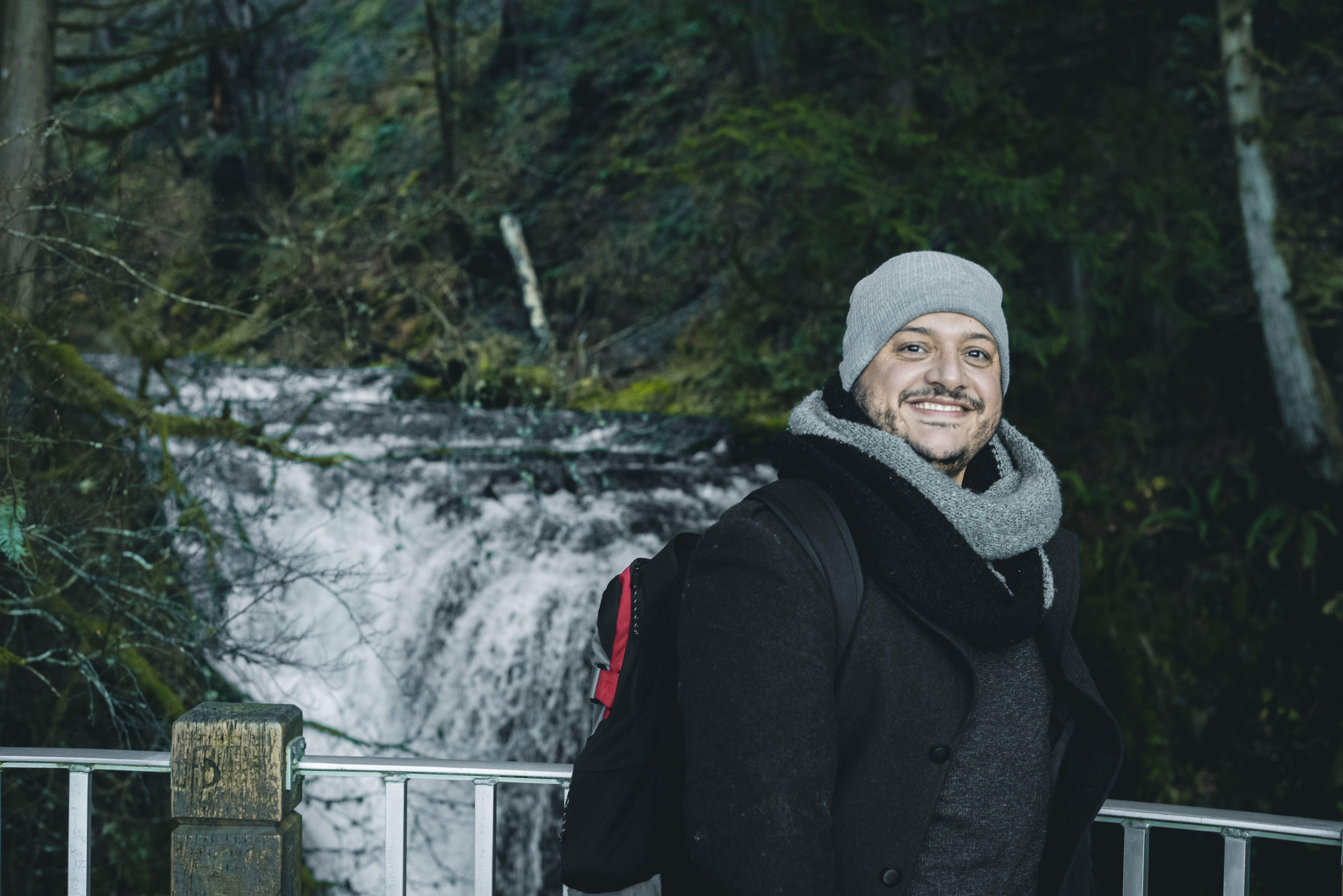 Multnomah Falls, Columbia River Gorge top of Portland