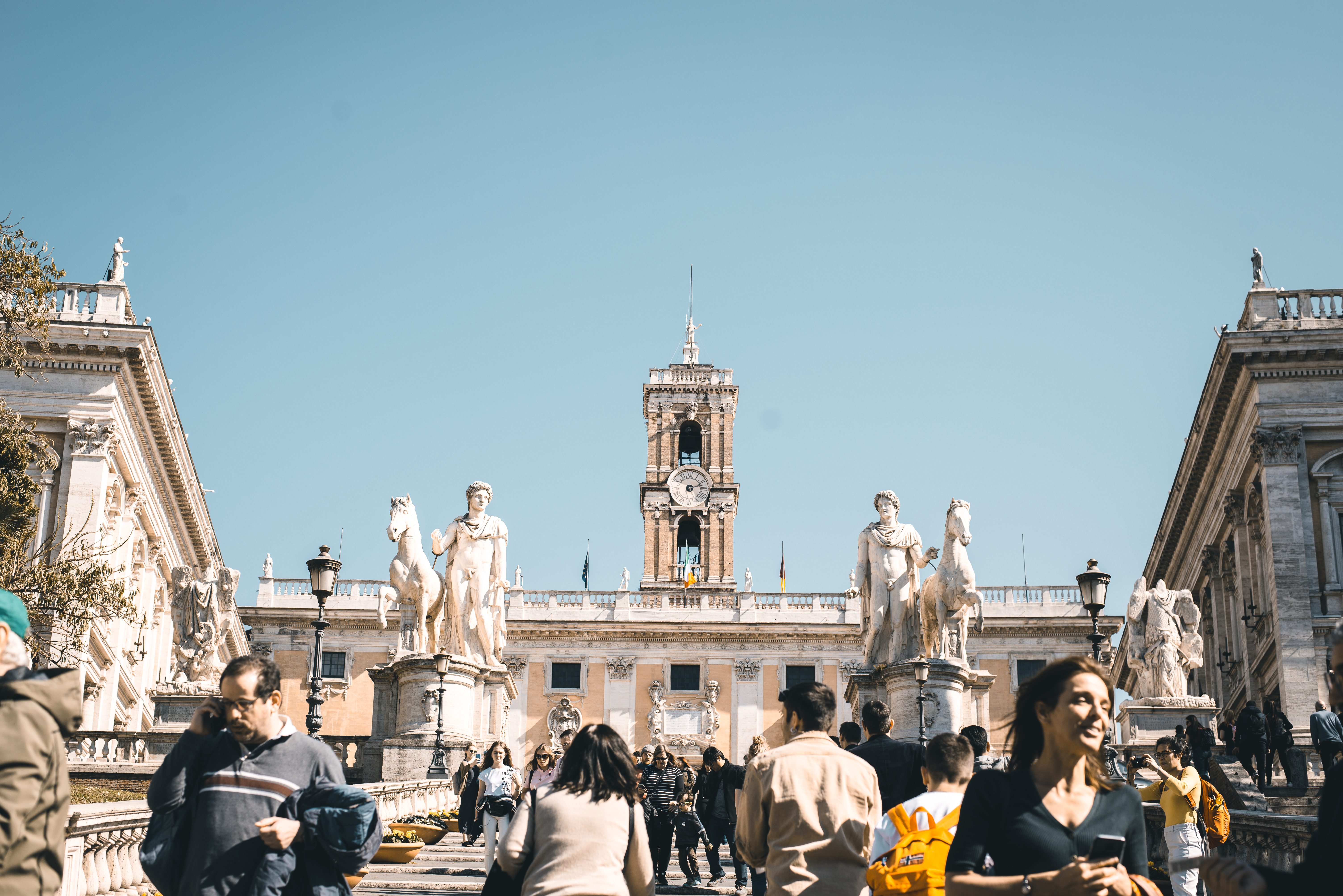Aracoeli stairs Rome fun fact of Rome