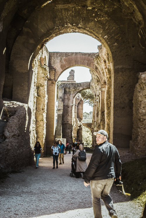 old palace on Palatine hill