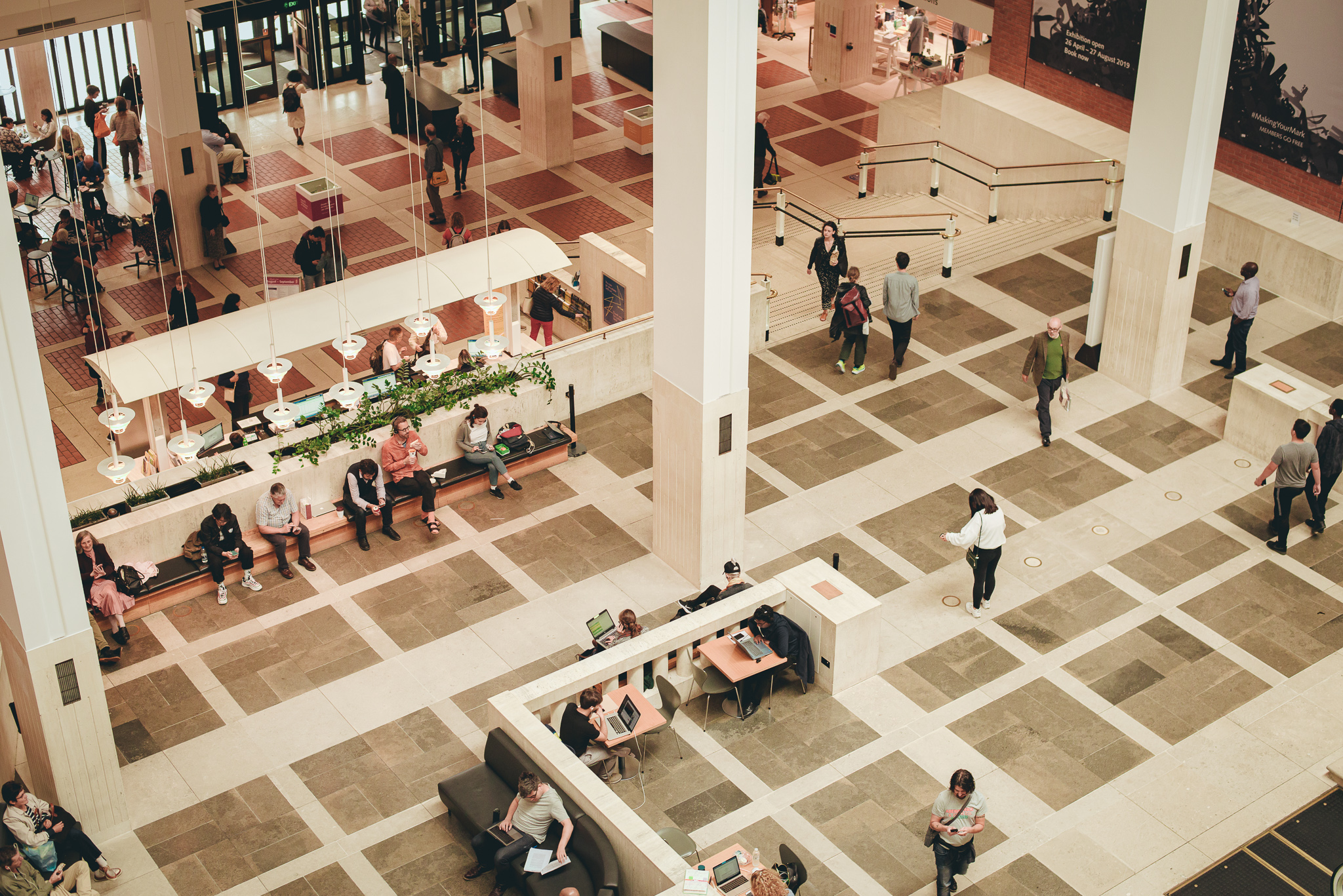 inside British Library experience