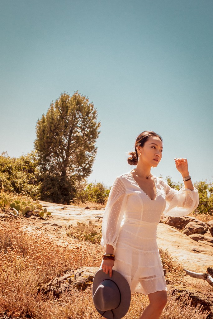 Anthropologie Blanche Rancher desert california dream Mt. Laguna trail Cuyamaca California