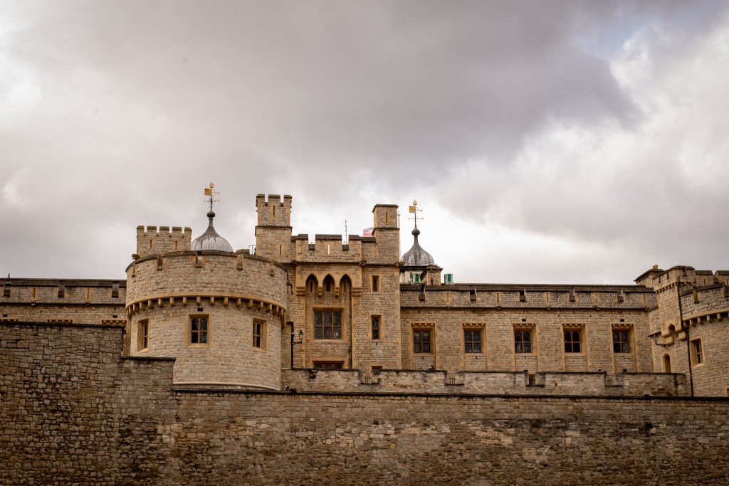 old castle tower of London