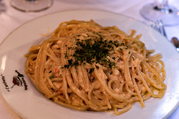 Spaghetteria l'Archetto Chanel pasta