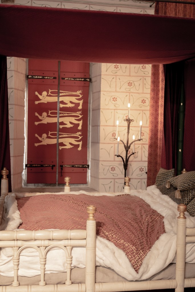 king's bed in Tower of London