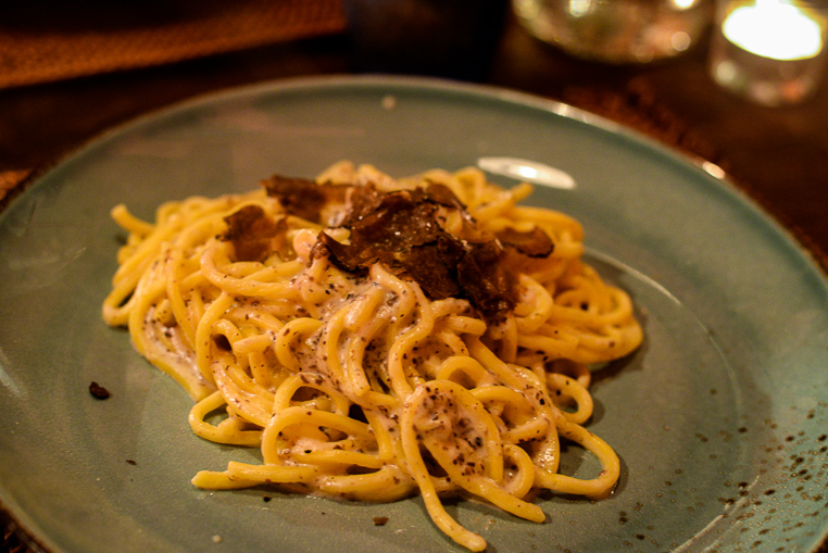 La Vecchia Locanda truffle pasta
