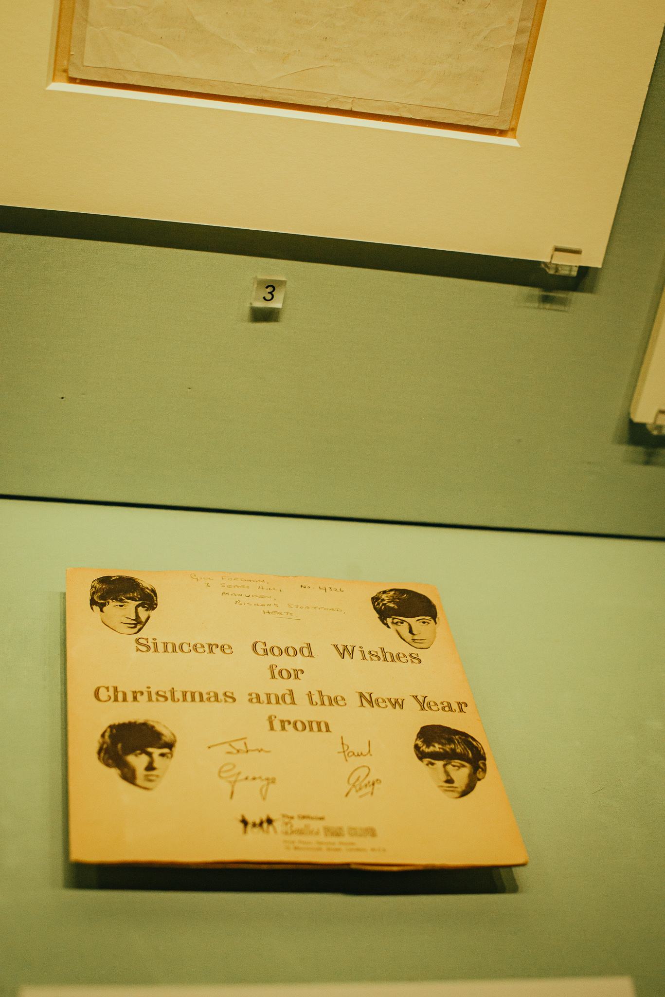 Beatles treasures gallery British Library experience