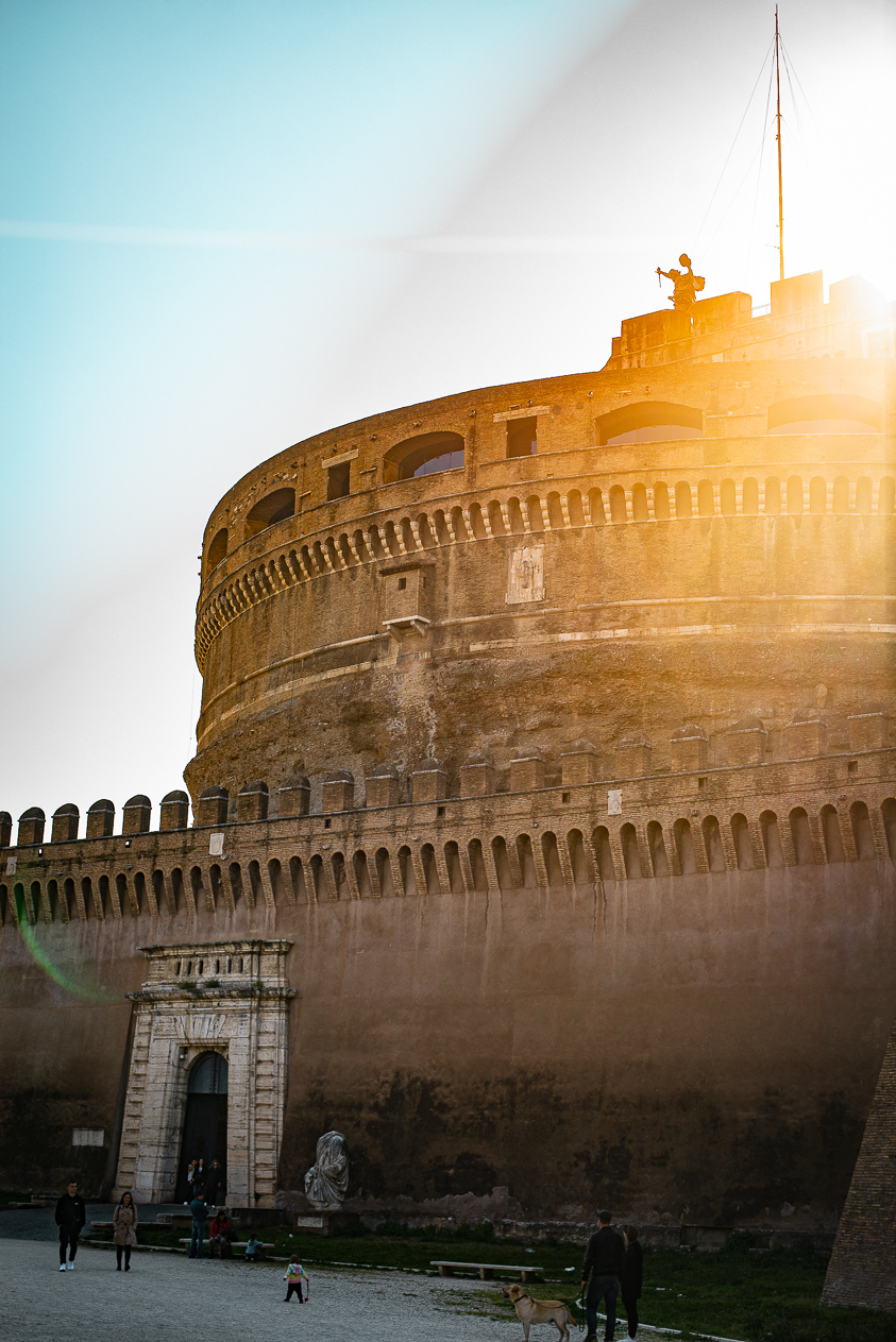 Sunset at Castel Sant'Angelo