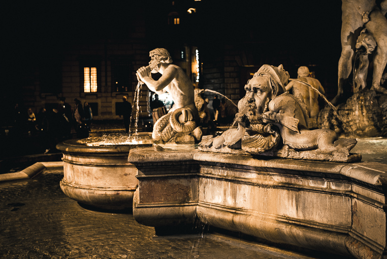 Piazza Navona picturesque Rome