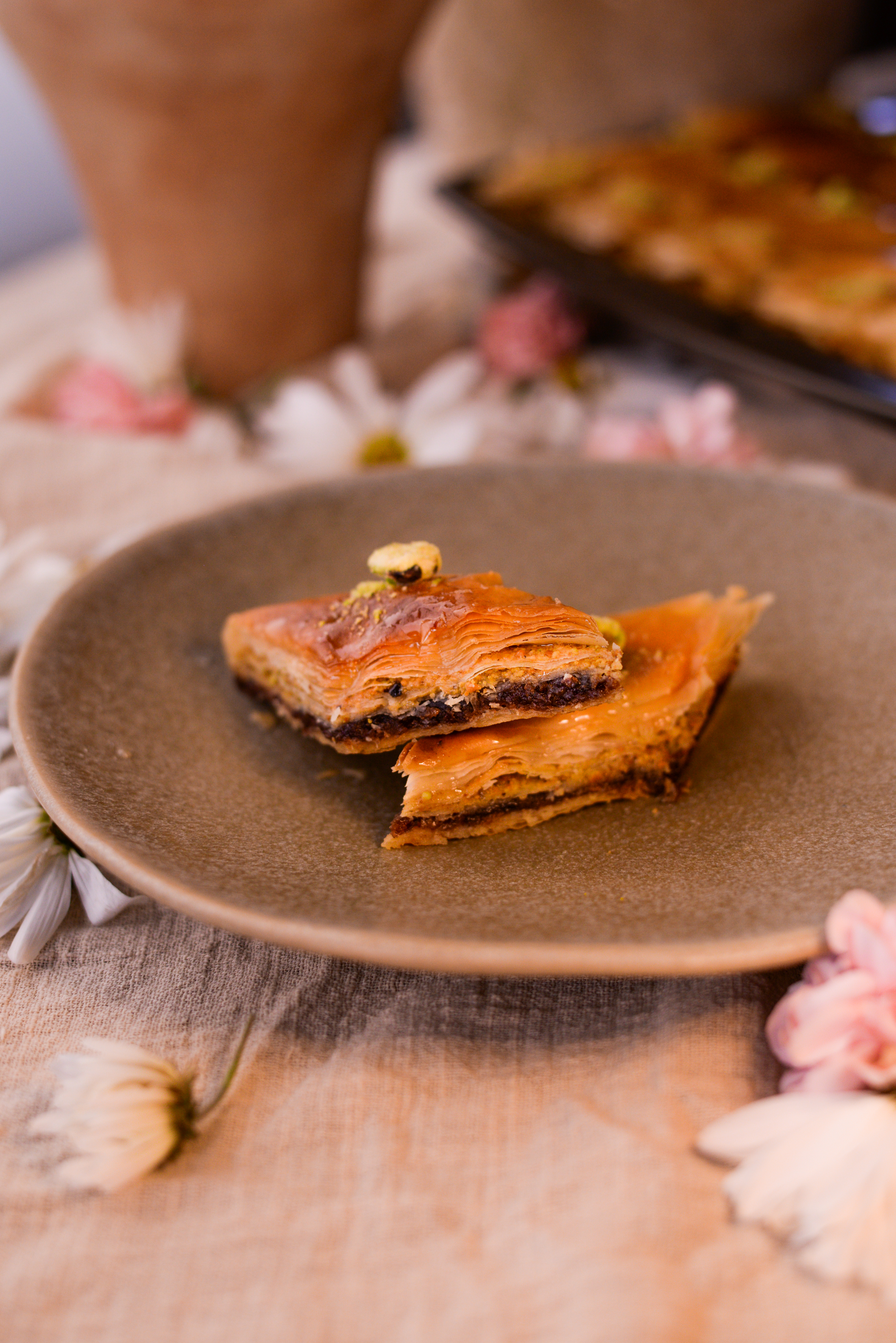 red bean baklava as the new mooncakes