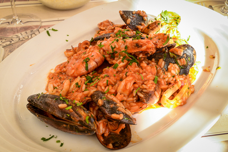 Pasqualino al Colosseo risotto recommend in Rome