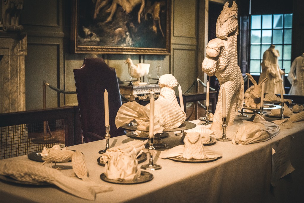 table art Hampton Court Palace trip experience