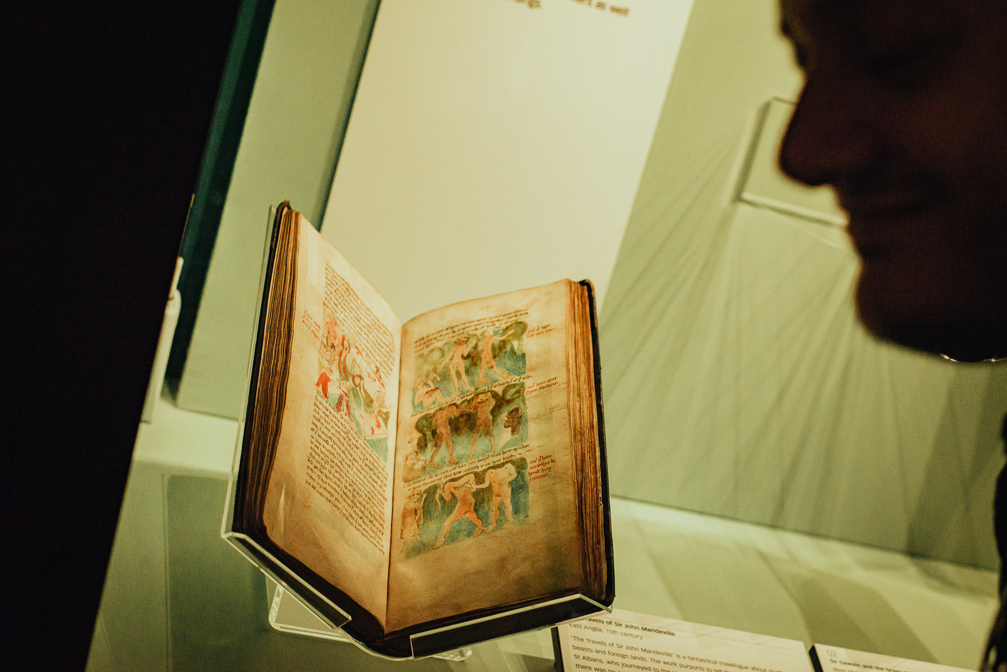 treasures gallery British Library experience