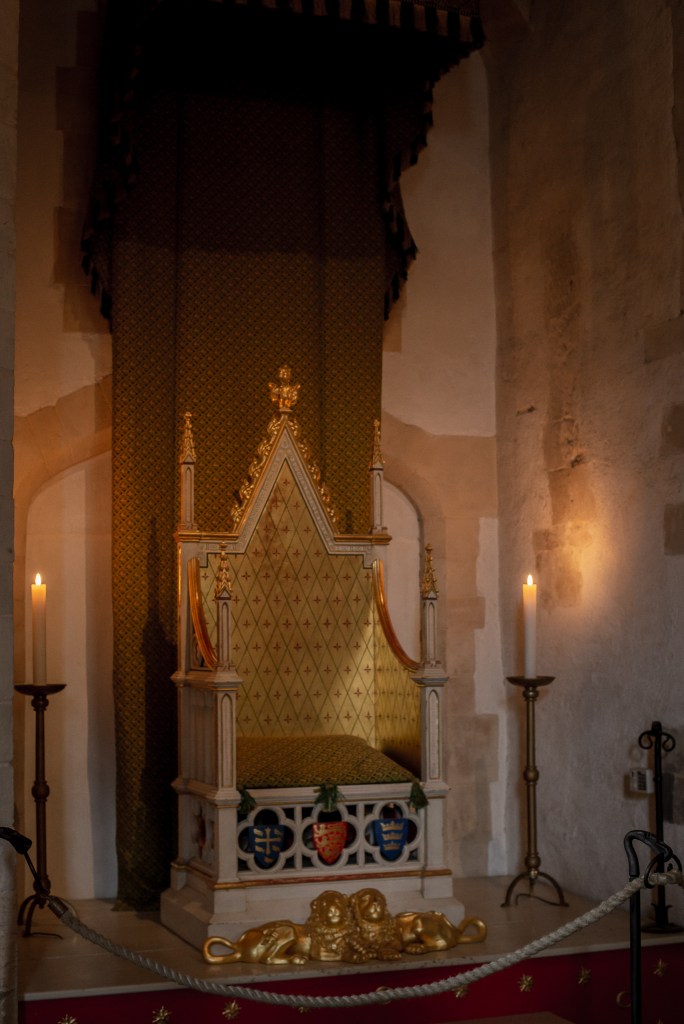 Tower of London king's throne