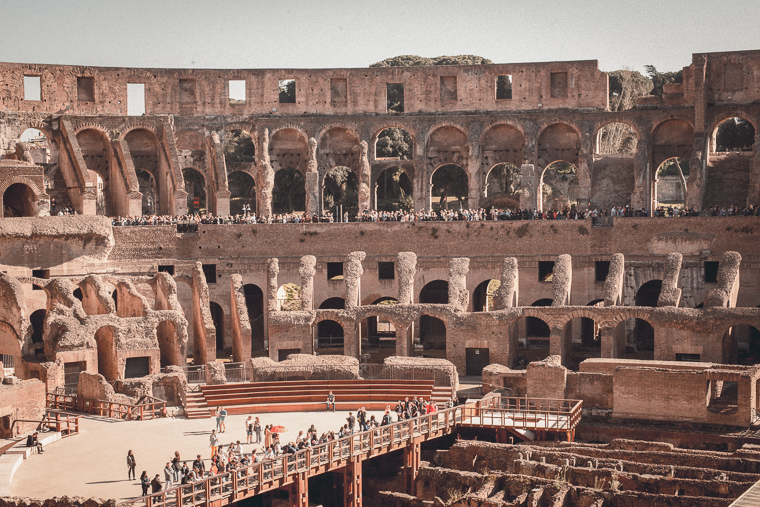 Colosseum Rome trip itinerary 