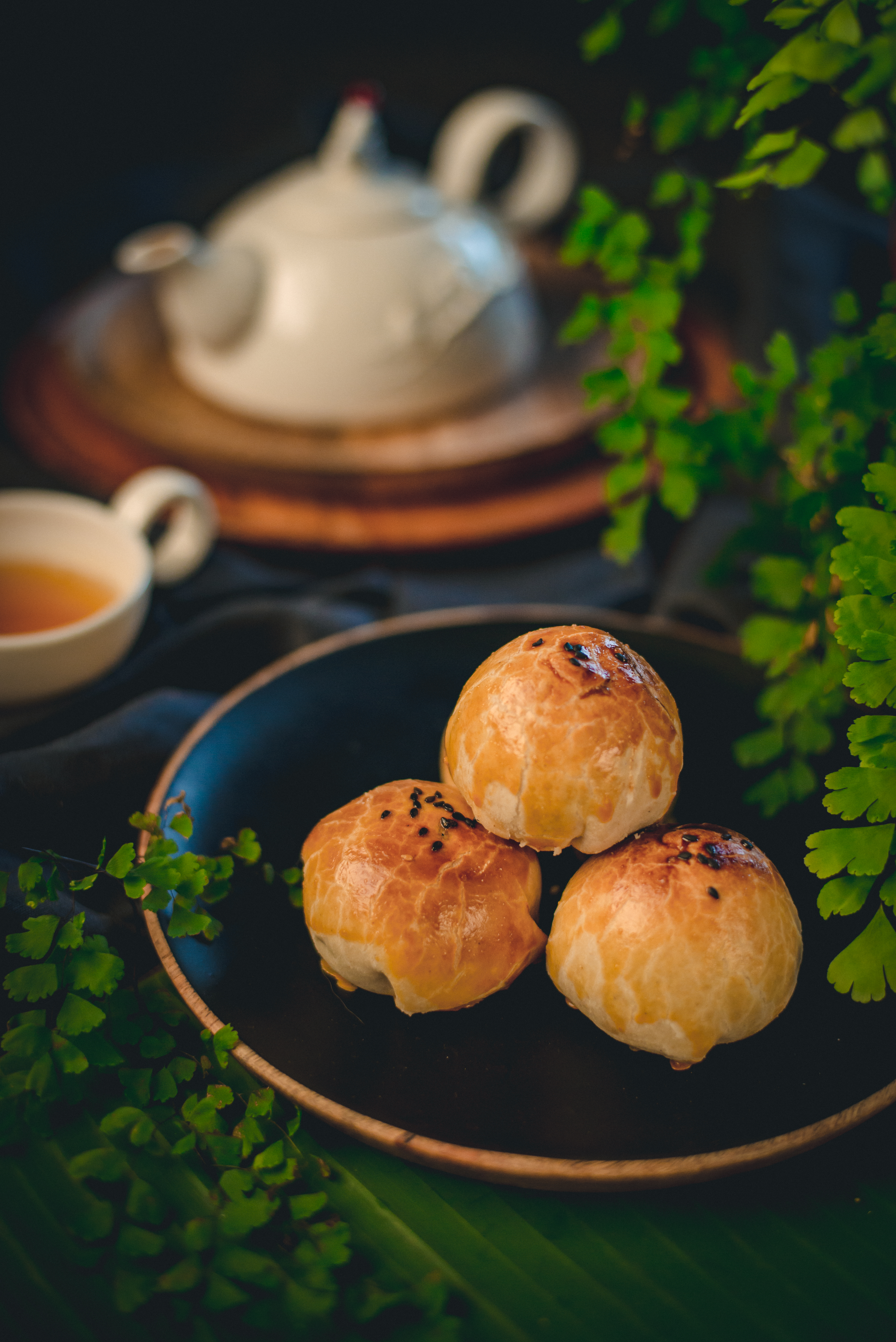 chinese mooncakes recipe- egg yolk pastry