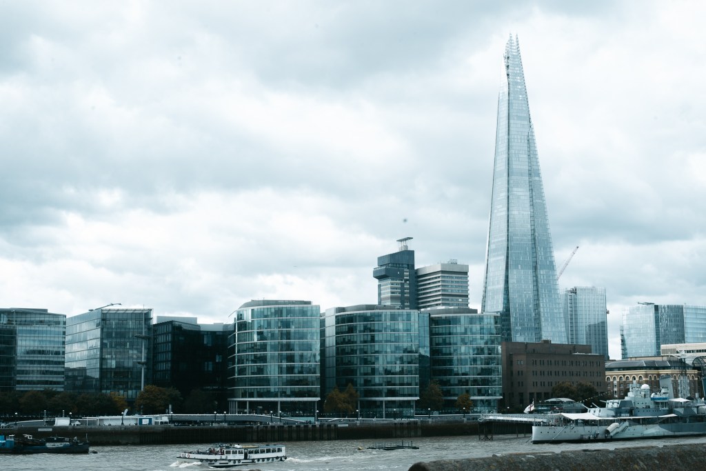view from Tower of London