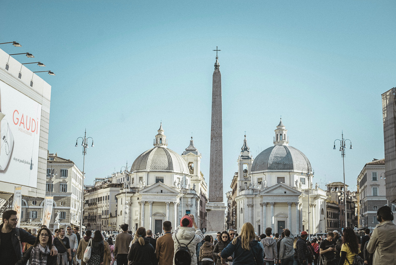 Rome Popolo plaza 人民廣場羅馬-most photogenic places in Rome 