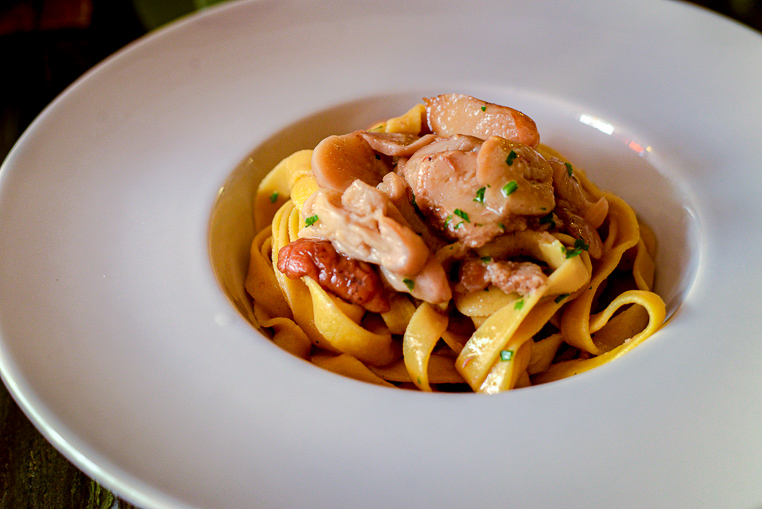Agrodolce Roma pasta in Rome mushroom