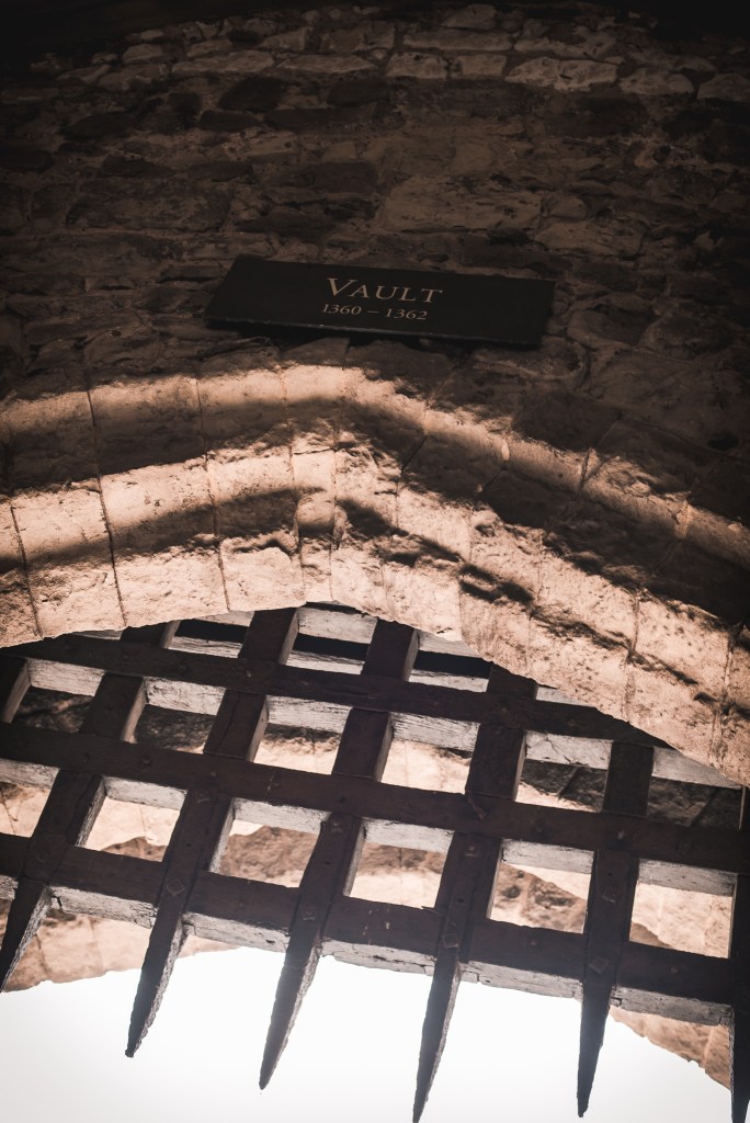 old vault in Tower of London